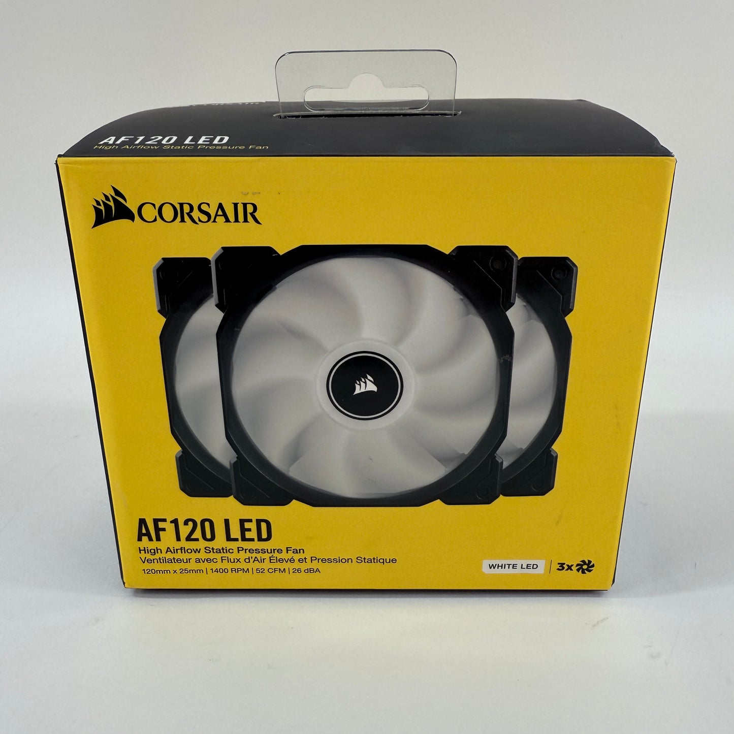 Corsair AF 120 LED High Airflow Static Pressure Fan RWF0016