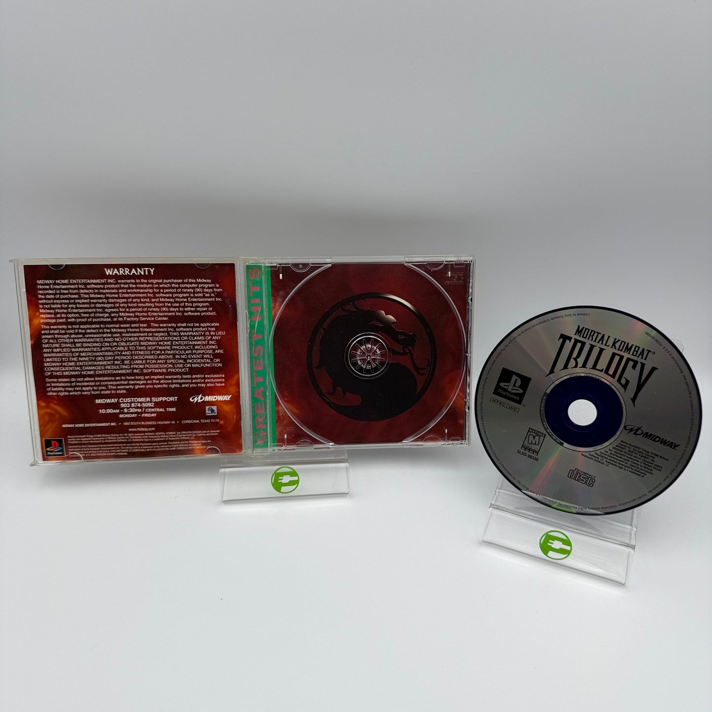 Mortal Kombat Trilogy (Sony PlayStation 1 PS1, 1995)