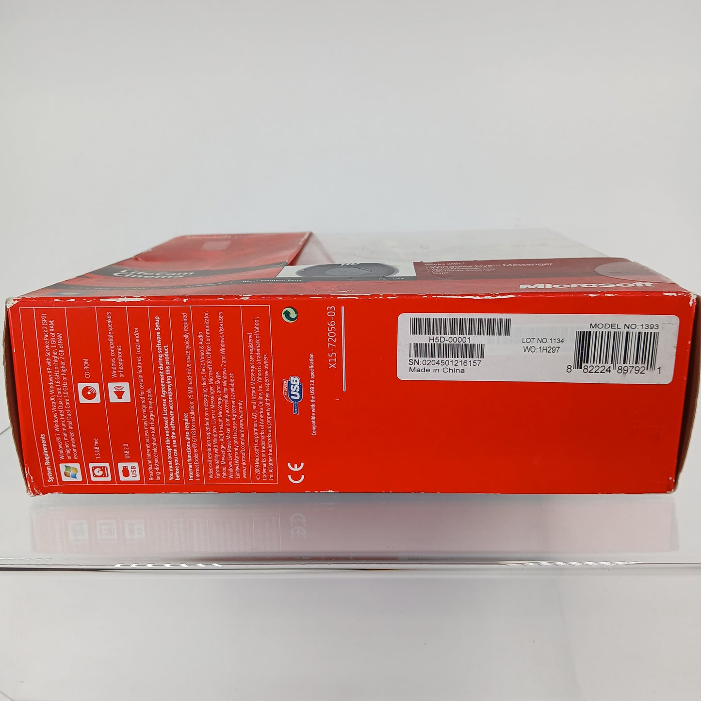 New Microsoft LifeCam Cinema Black 1393 For PC