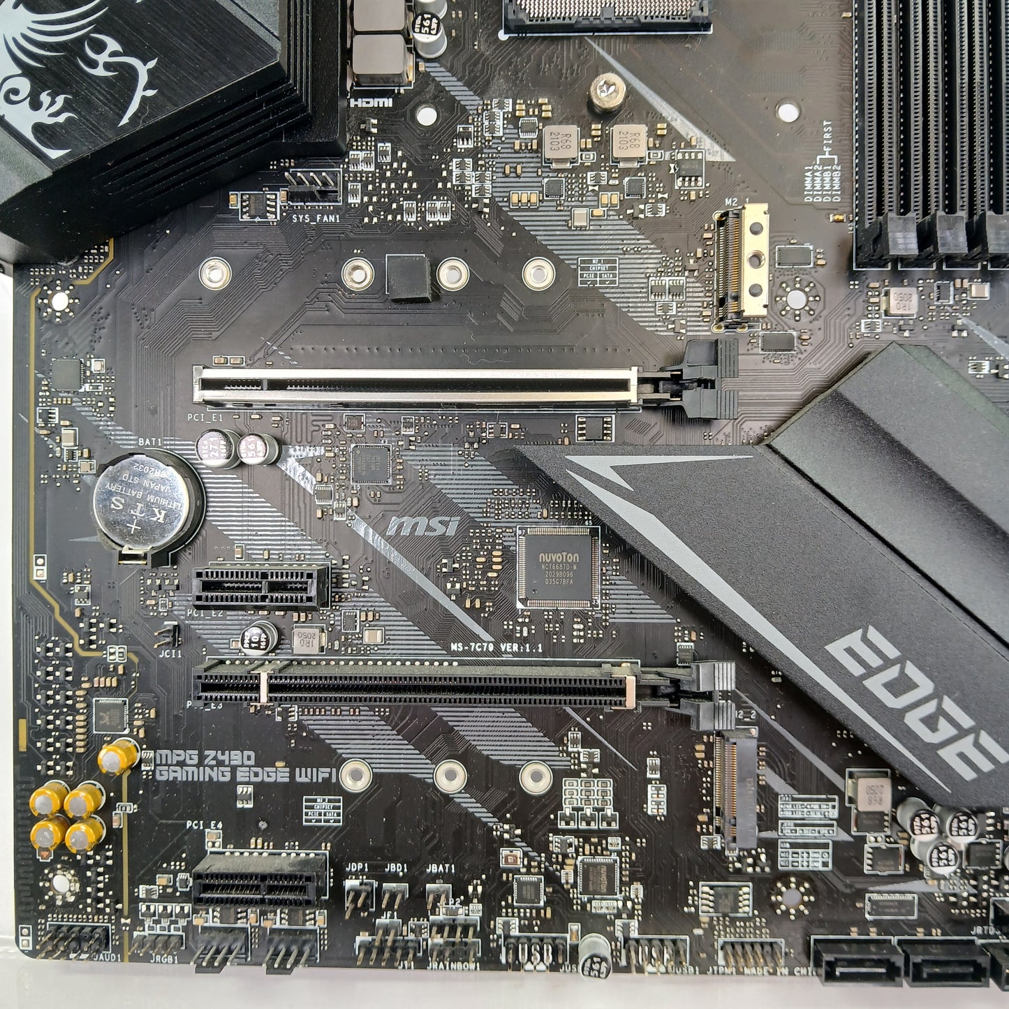 MSi MPG Z490 Gaming Edge LGA1200