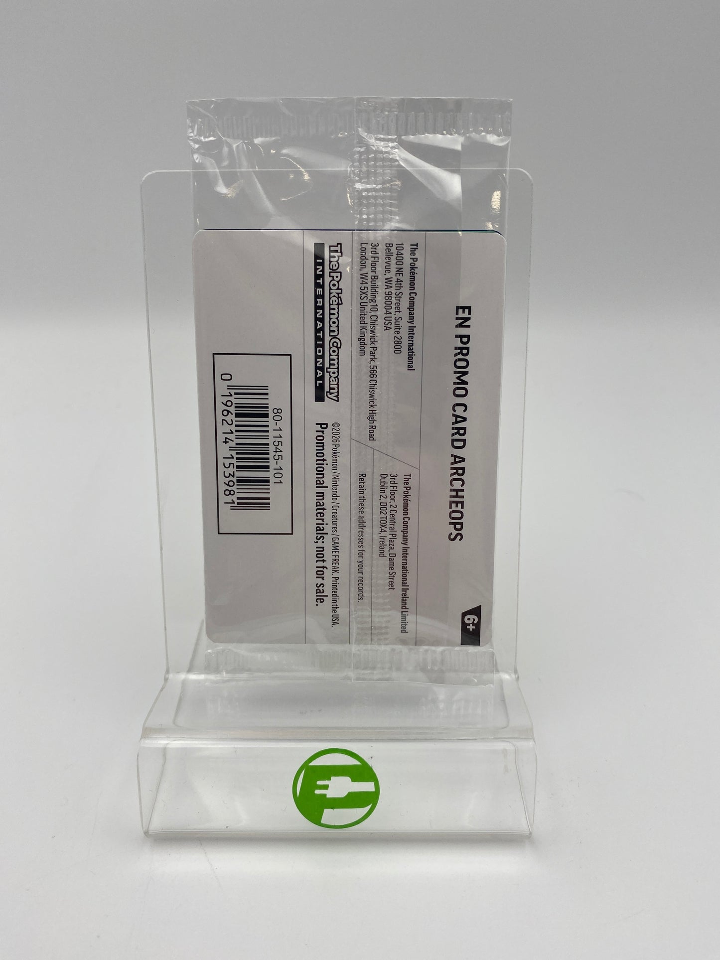 Pokémon TCG Chicago Field Museum Archeops 051 English SEALED