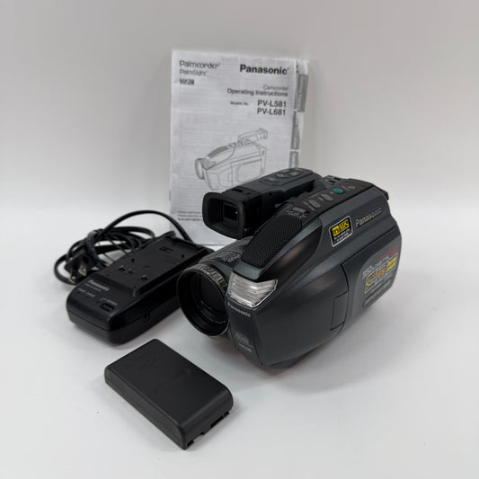 Panasonic Palmcorder Compact VHS Video Camcorder PV-L581D