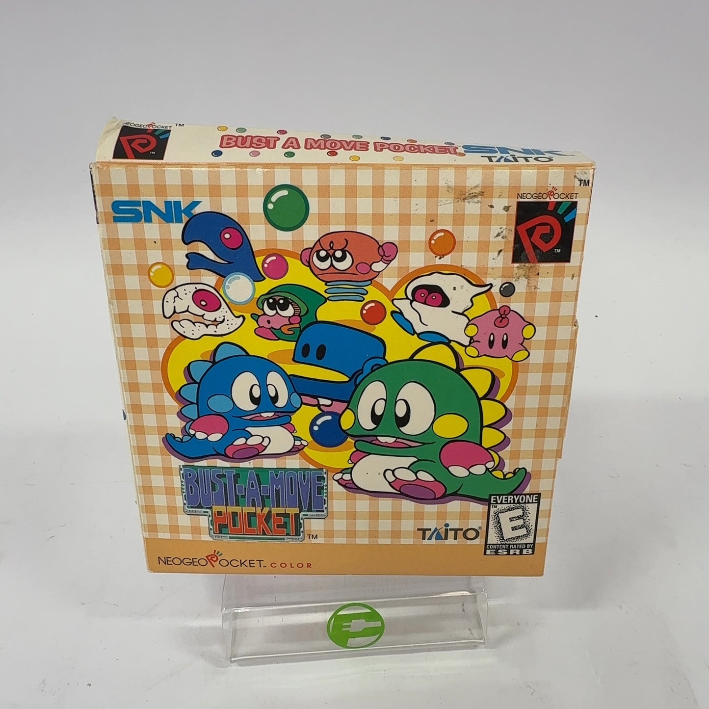 BUST-A-MOVE POCKET NEO-GEO POCKET COLOR (NGPC) USA (COMPLETE WITH REG CARD - GOOD CONDITION BUST-A-MOVE POCKET NEO-GEO POCKET COLOR (NGPC) USA (COMPLETE WITH REG CARD - GOOD CONDITION