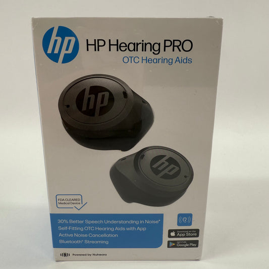 New hp Hearing Pro OTC Black