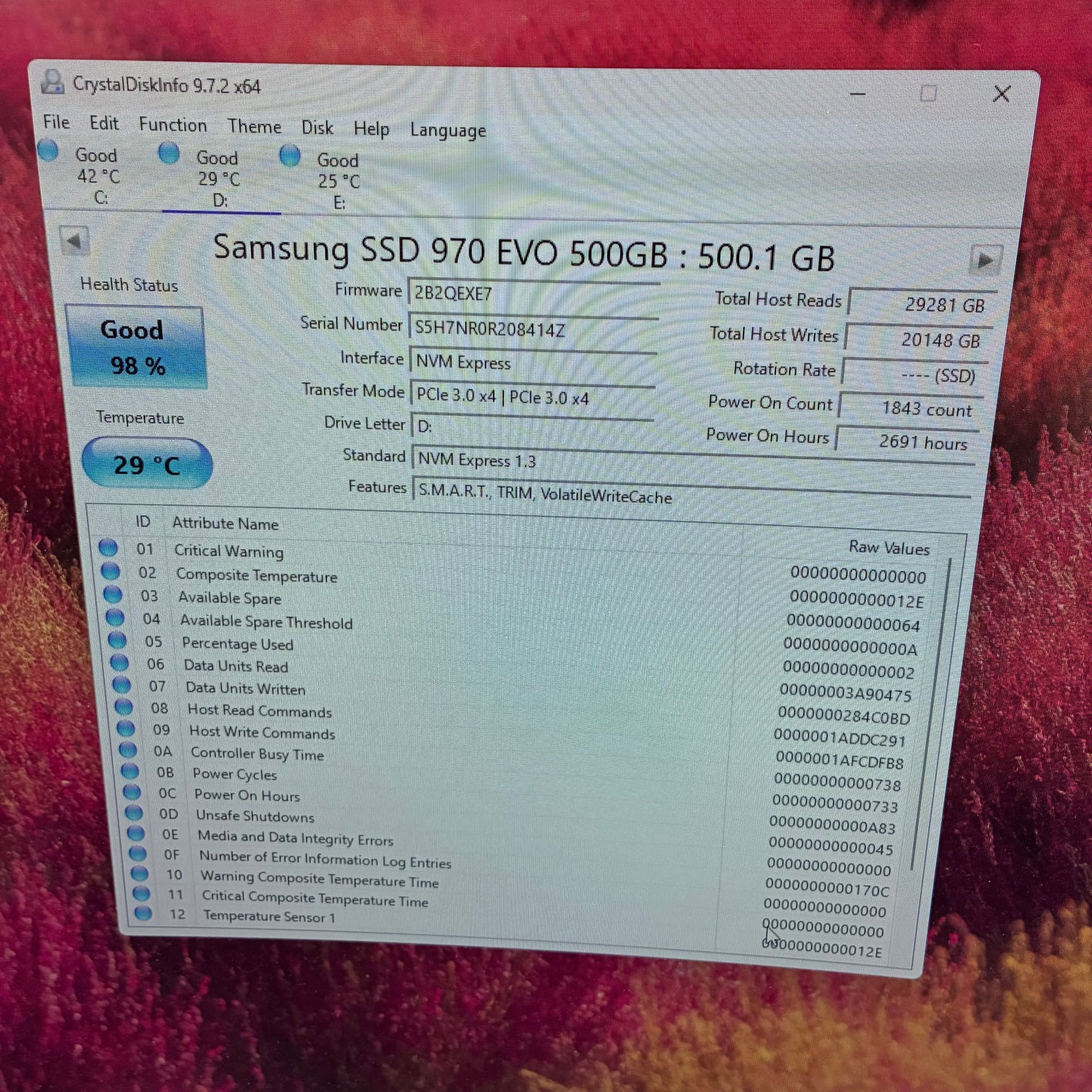 Samsung 2.5" 870 EVO 2TB SATA III 6Gbps SSD MZ-77E2T0