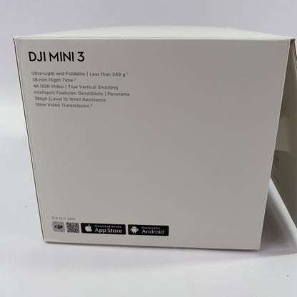 New DJI Mini 3 4K Camera Drone MT3PD Open Box