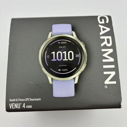 Garmin Venu 4 41mm Health &amp; Fitness GPS Smartwatch 010-03013-01