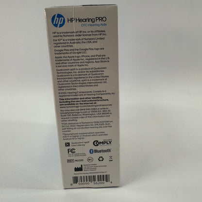 New hp Hearing Pro OTC Black
