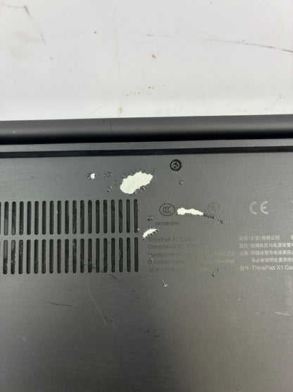 Lenovo ThinkPad X1 Carbon Gen 9 14" i5-1145G7 2.6GHz 16GB RAM 256GB SSD