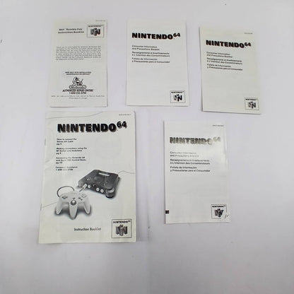 Nintendo 64 N64 Video Game Console NUS-001 Gray