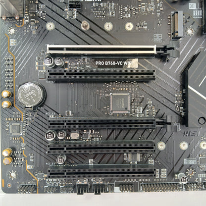 MSi Pro B760-VC WiFi LGA 1700 ATX and iBUYPOWER-AW4 240mm Liquid Cooler