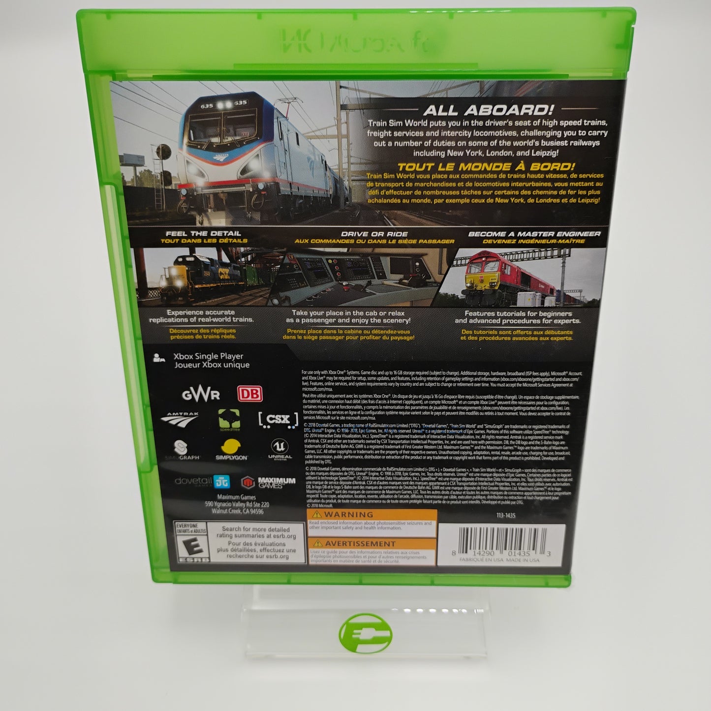Train Sim World (Microsoft Xbox One, 2018)