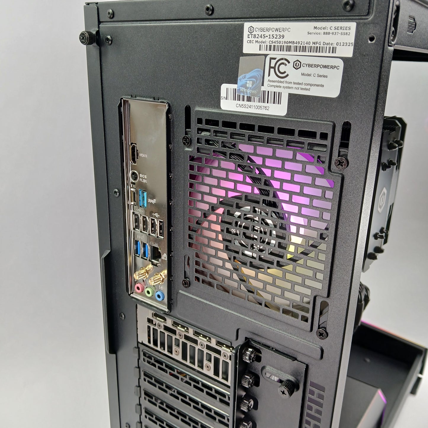 CyberPower C-Series Ryzen 7 8700F 4.10GHz 16GB RAM 2TB SSD ASUS GeForce RTX 4060
