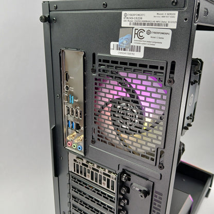 CyberPower C-Series Ryzen 7 8700F 4.10GHz 16GB RAM 2TB SSD ASUS GeForce RTX 4060