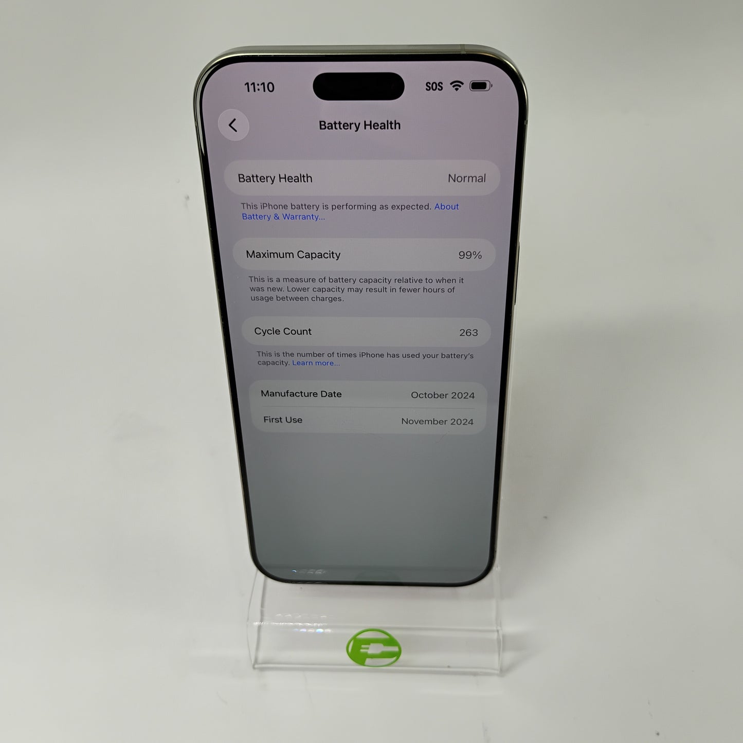 Factory Unlocked Apple iPhone 16 Pro Max 512GB Natural Titanium MYWA3LL/A