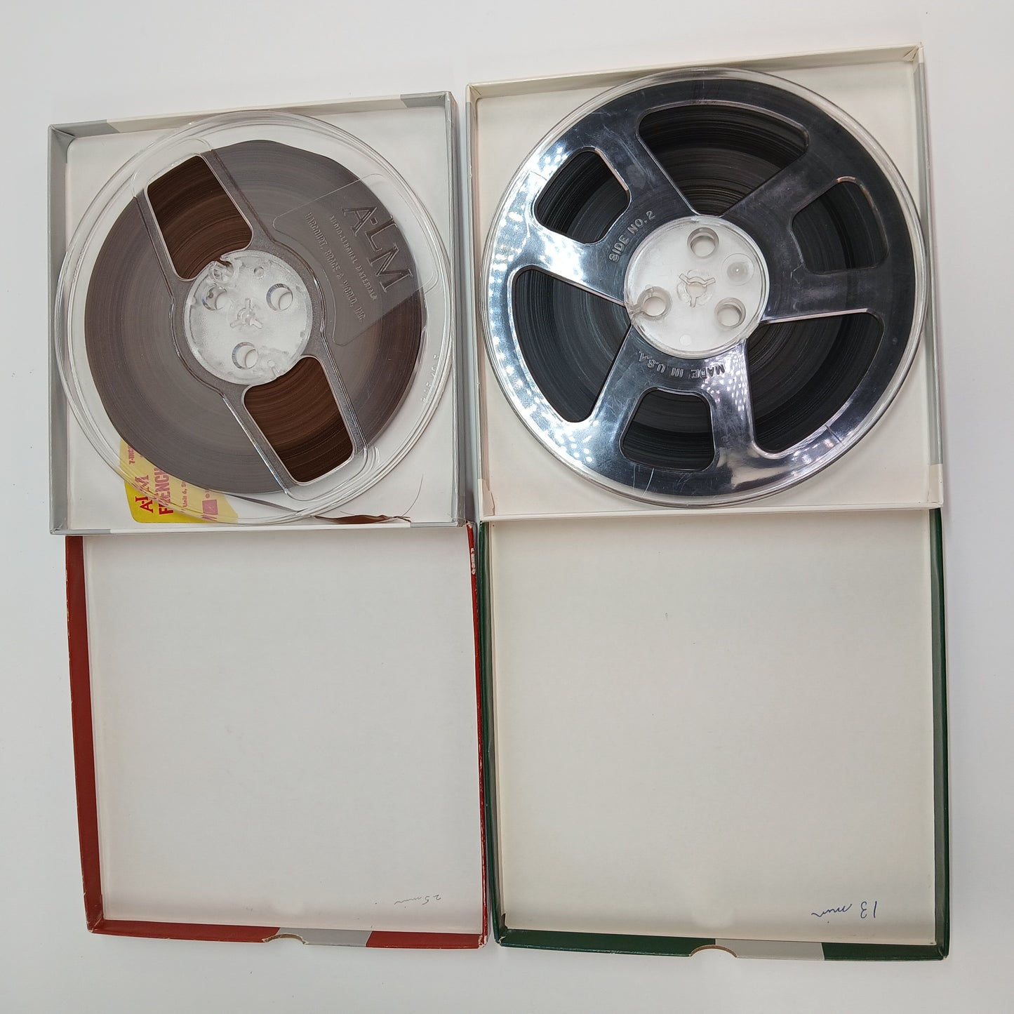 SONY TC 200 Stereo TAPECORDER w/ Detachable Speakers + 2x Film Reels [READ]
