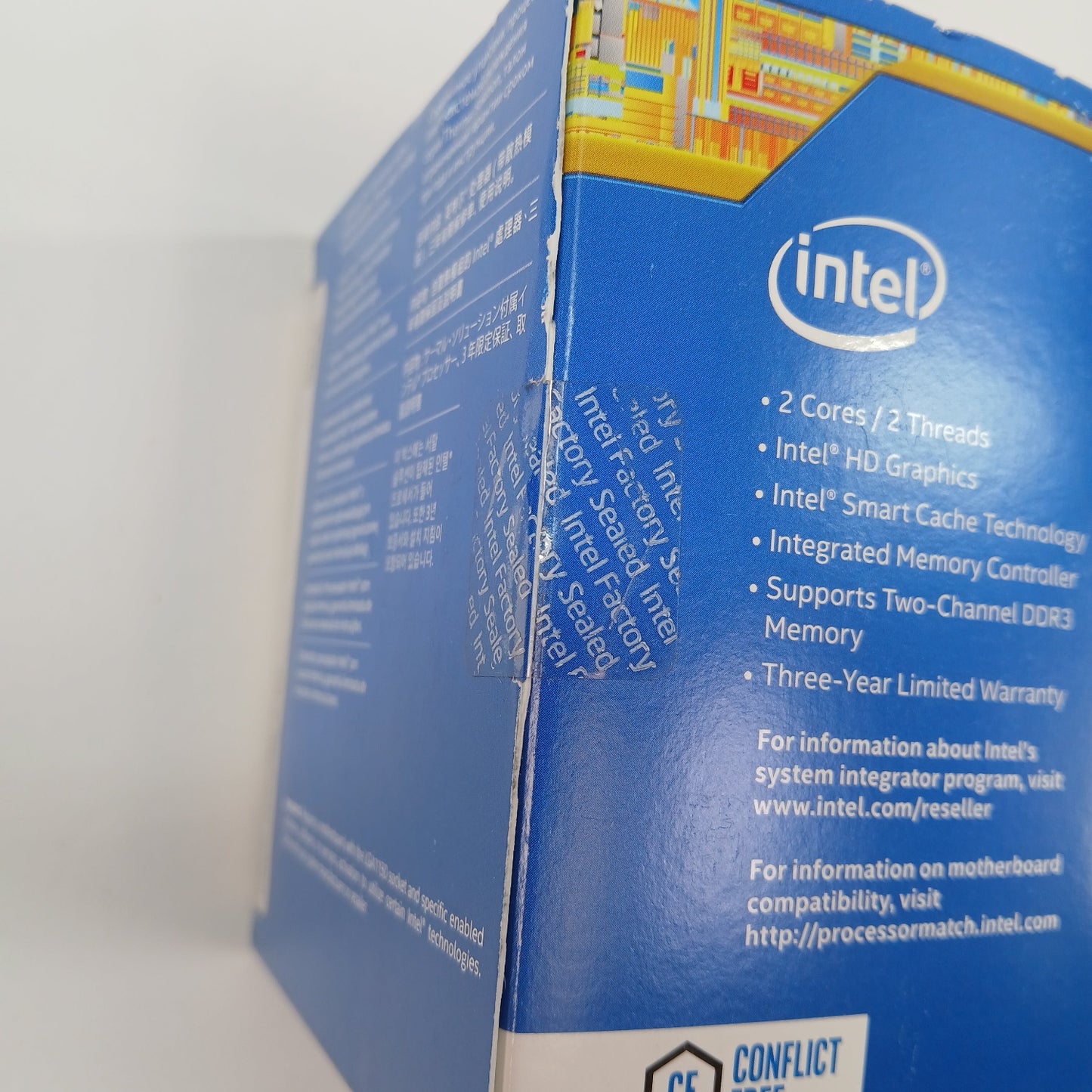 New Intel Celeron G1820 BX80646G1820 CPU, LOT OF 5