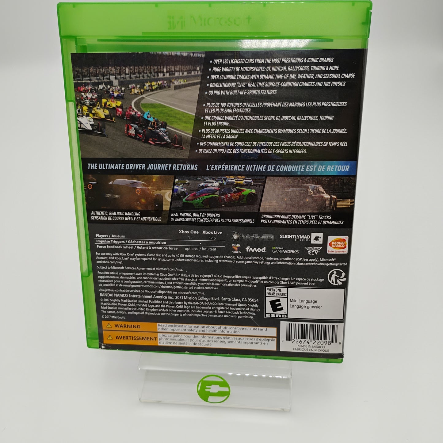 Project Cars 2 (Microsoft Xbox One, 2017)