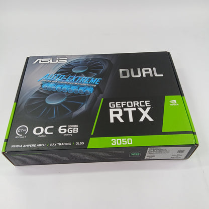 Asus GeForce RTX 3050 6GB GDDR6 Graphics Card DUAL-RTX3050-O6G