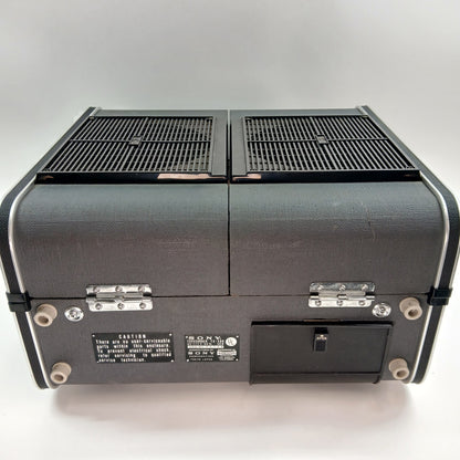 SONY TC 200 Stereo TAPECORDER w/ Detachable Speakers + 2x Film Reels [READ]