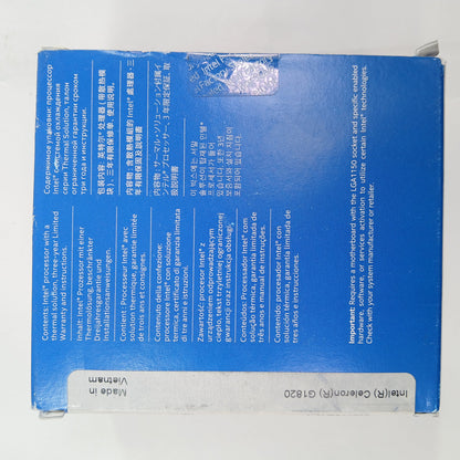 New Intel Celeron G1820 BX80646G1820 CPU, LOT OF 5