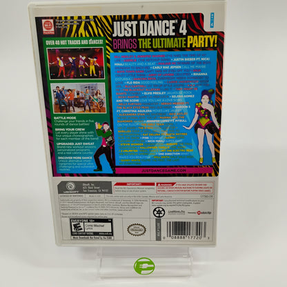 Just Dance 4 (Nintendo Wii, 2012)