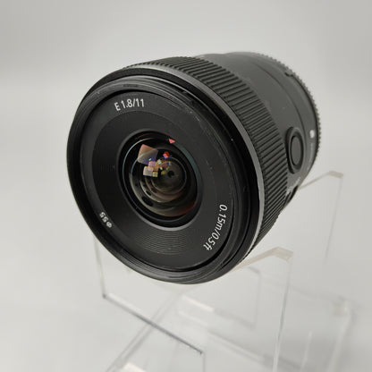Sony SEL11F18 11mm f/1.8 E-Mount Ultra Wide-Angle Fixed/Prime Lens