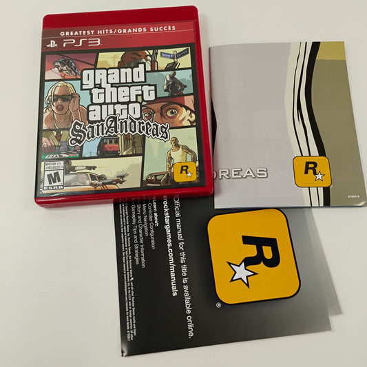Grand Theft Auto San Andreas (Sony PlayStation 3 PS3, 2015)
