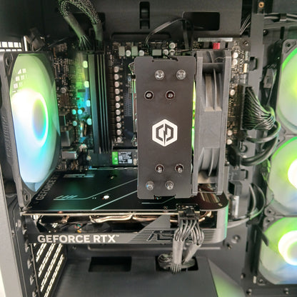 CyberPower C-Series Ryzen 7 8700F 4.10GHz 16GB RAM 2TB SSD ASUS GeForce RTX 4060