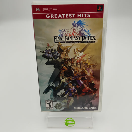 Final Fantasy Tactics: The War of the Lions Sony PlayStation Portable PSP, 2007