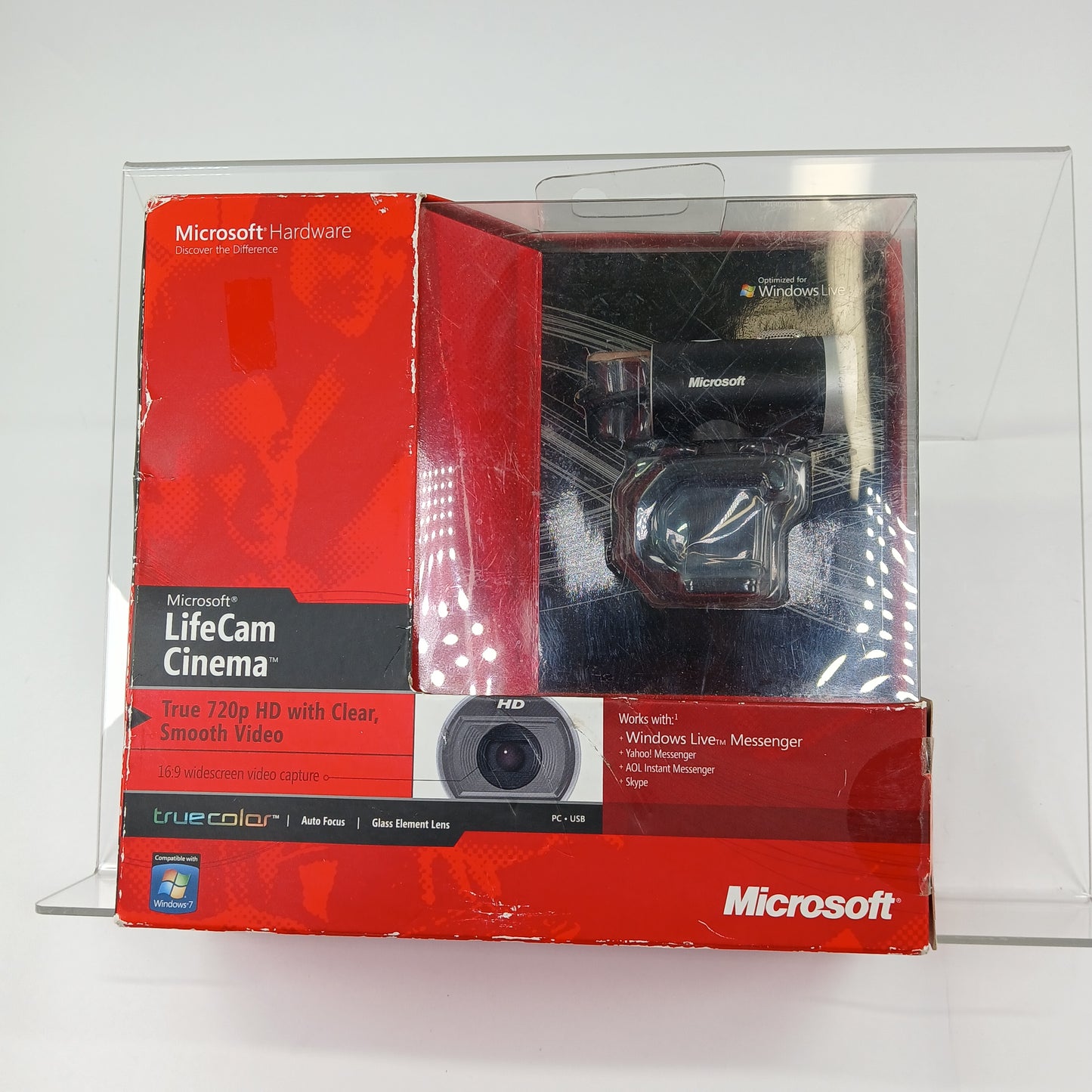 New Microsoft LifeCam Cinema Black 1393 For PC