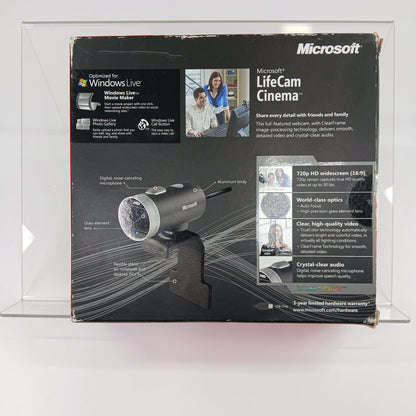 New Microsoft LifeCam Cinema Black 1393 For PC