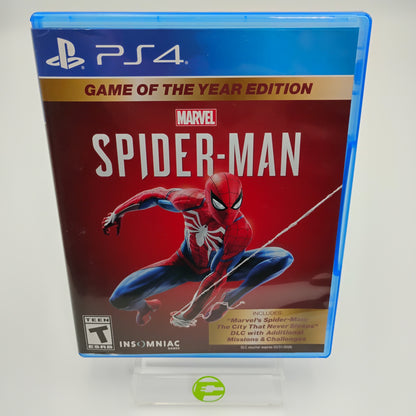 Marvel Spiderman [Game of the Year] (Sony PlayStation 4 PS4, 2019)