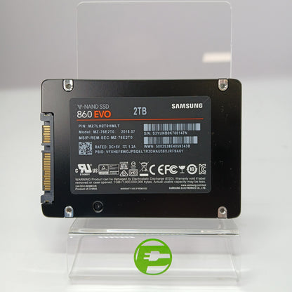 Samsung 2.5" 860 2TB SATA III 6Gbps SSD MZ7LH2T0HMLT