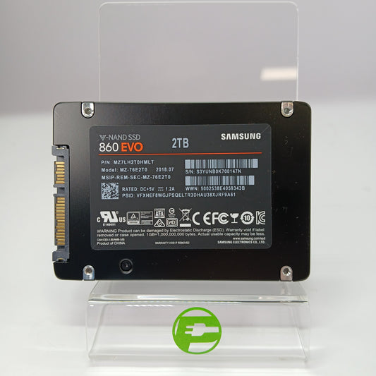 Samsung 2.5" 860 2TB SATA III 6Gbps SSD MZ7LH2T0HMLT