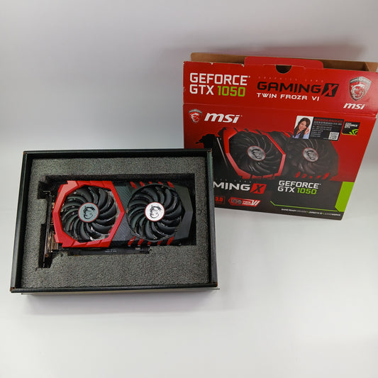 MSI Geforce GTX 1050 2GB GDDR5 Graphics Card GEFORCE GTX 1050 GAMING X 2G