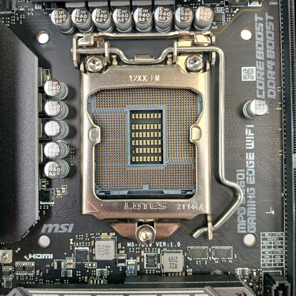 MSi MPG B560I Gaming Edge Wifi LGA 1200 Mini-ITX Gaming Motherboard