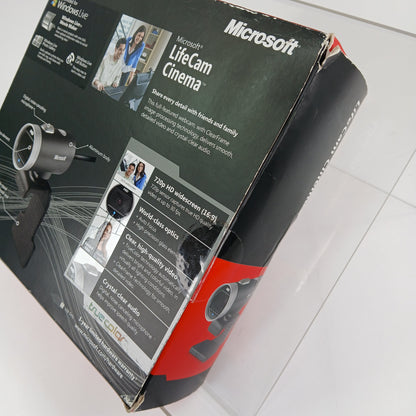 New Microsoft LifeCam Cinema Black 1393 For PC