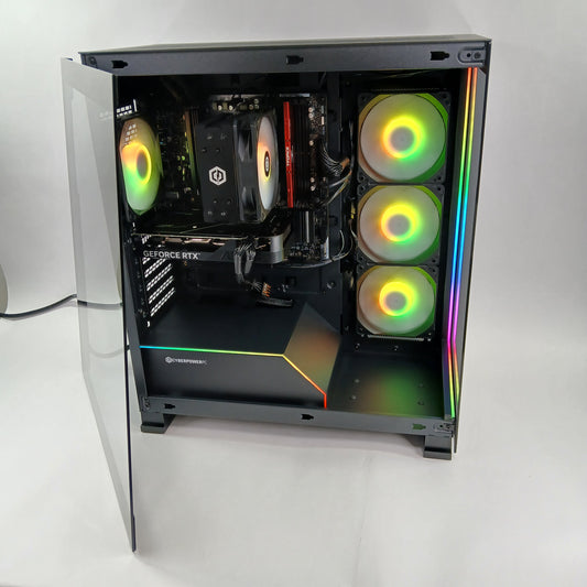 CyberPower C-Series Ryzen 7 8700F 4.10GHz 16GB RAM 2TB SSD ASUS GeForce RTX 4060