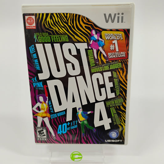 Just Dance 4 (Nintendo Wii, 2012)