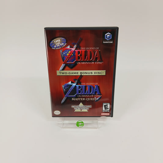 Zelda Ocarina of Time Master Quest (Nintendo GameCube, 2003) Complete in Box