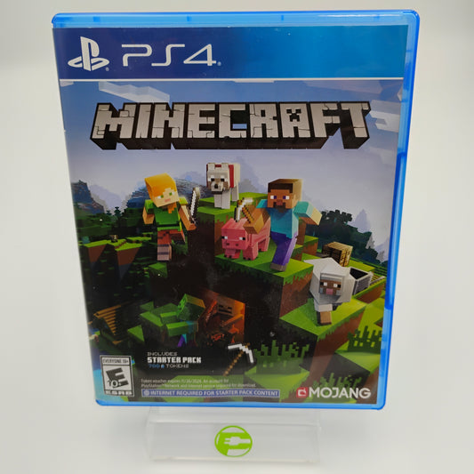 Minecraft Starter Collection (Sony PlayStation 4 PS4, 2019) Expired Code